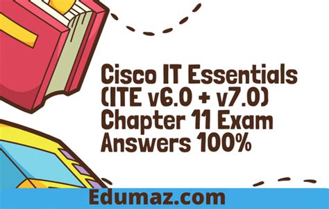 Cisco It Essentials Chapter 11 Test Answers