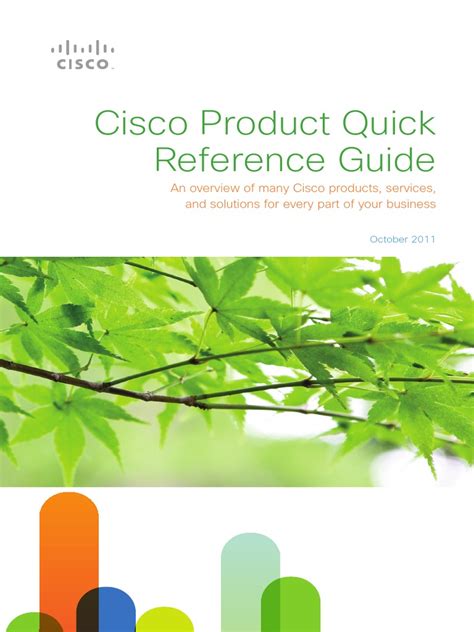 Cisco Product Quick Reference Guide Andbankore