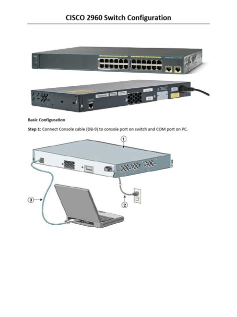 Download Cisco 2960 Switch Configuration Guide 