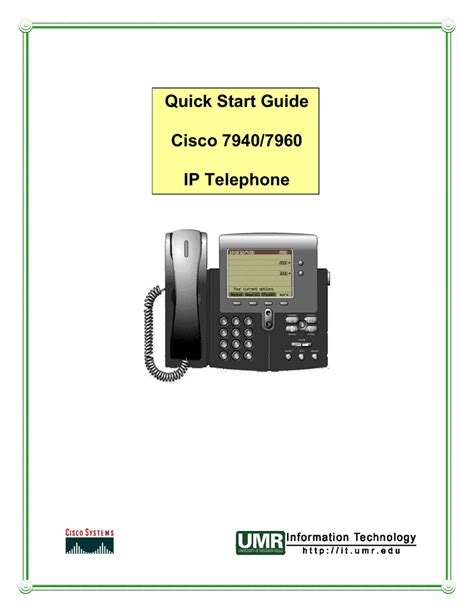 Read Cisco Ip 7940 User Guide 