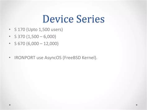 Read Cisco Ironport Ordering Guide 