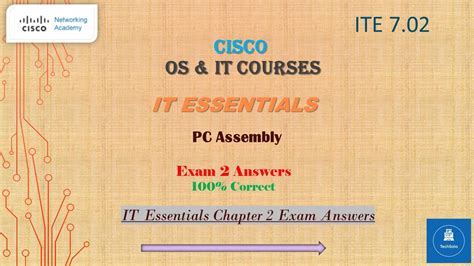 Read Online Cisco It Essentials Chapter 2 Test Answers 