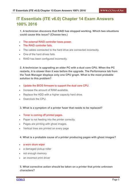 Download Cisco Networking Fundamentals Chapter 9 Answers 