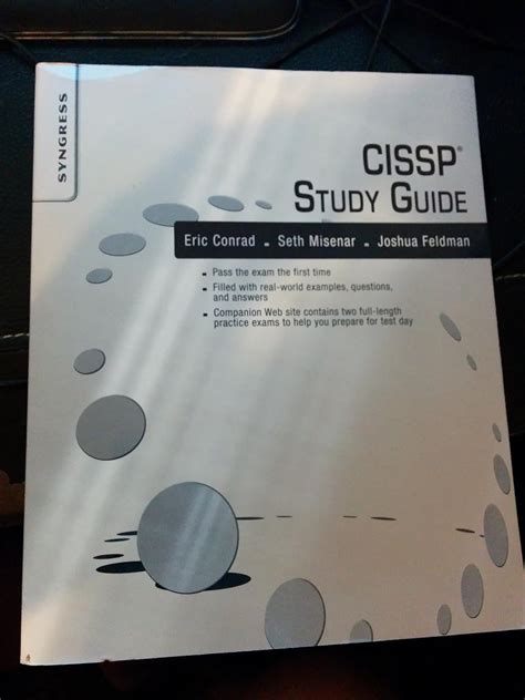 Cissp Study Guide By Eric Conrad Joburgore