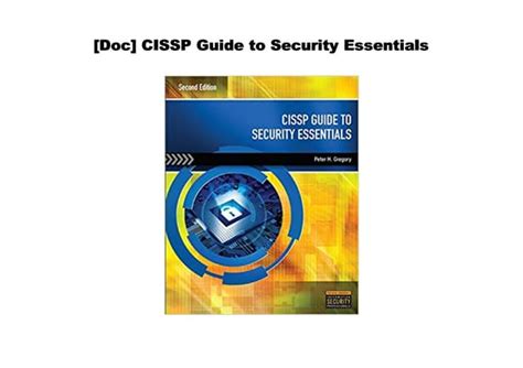 Cissp To Security Essentials