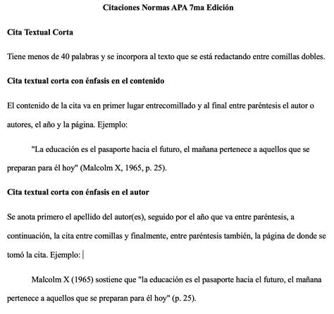 Citacion Apa 7