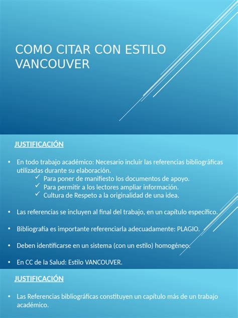 Citar En Vancouver