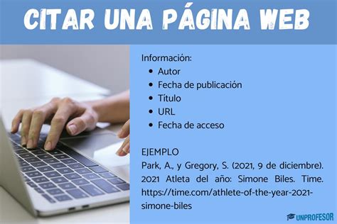 Citar Pagina Web