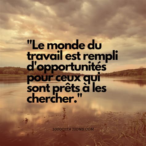 Citation Le Travail