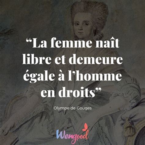 Citation Olympe De Gouges