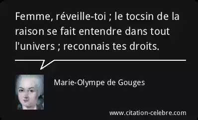Citations Olympe De Gouges