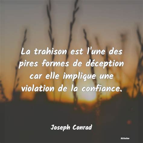 Citations Sur Trahison