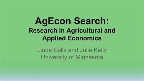 Cite Agecon Search
