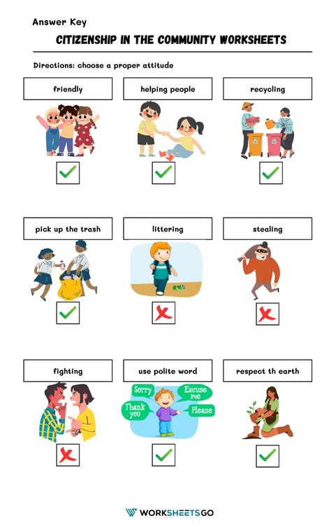 Citizenship In The Community Worksheets Worksheetsgo Citizenship Of The Community Worksheet - Citizenship Of The Community Worksheet