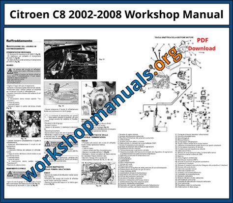 Citroen C8 Engine Diagrams
