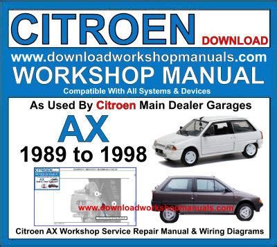 Full Download Citroen Ax Owners Manual 