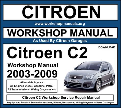 Full Download Citroen C2 User Manual 