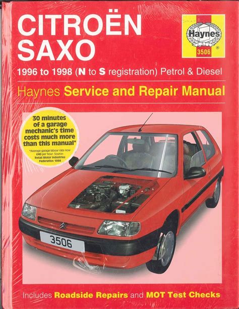 Read Online Citroen Saxo Service Repair Manual Spencer Drayton 