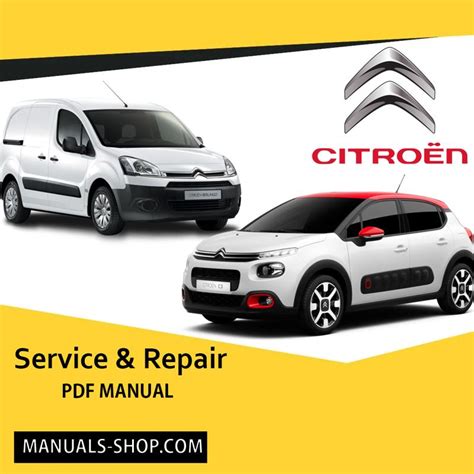 Full Download Citroen Xsara Workshop Manual File Type Pdf 