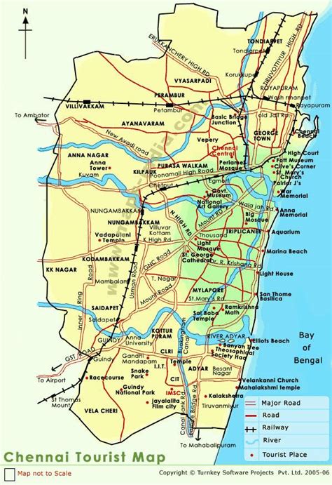 City Map Chennai