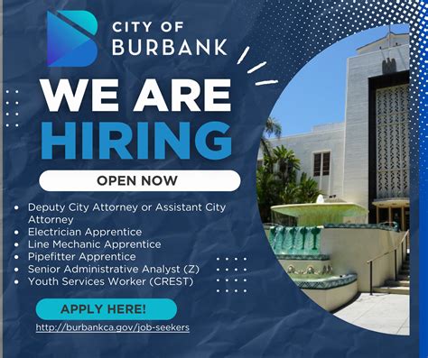 city of burbank pipefitter apprentice test