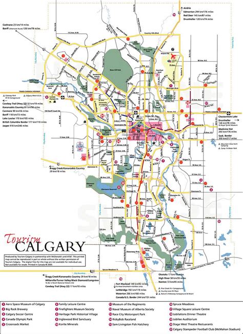 City Of Calgary Map