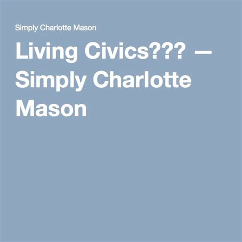 Civics Government Simply Charlotte Mason Civics Book 7th Grade - Civics Book 7th Grade