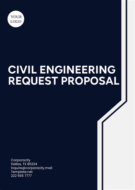 Civil Engineering Proposal Templates