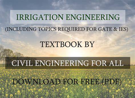 civil engineering text irrigation by punmia