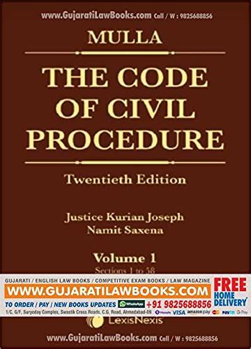 Civil Procedure Code Mulla