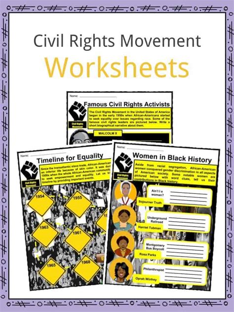 Civil Rights Worksheets Civil Rights Worksheet 4th Grade - Civil Rights Worksheet 4th Grade