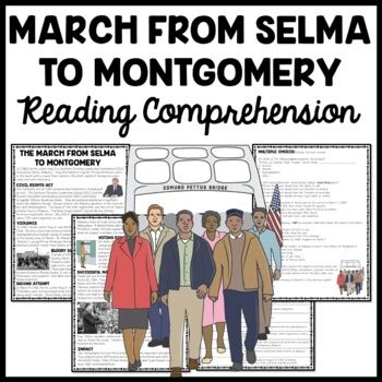 Civil Rights Worksheets Selma To Montgomery March Worksheet - Selma To Montgomery March Worksheet