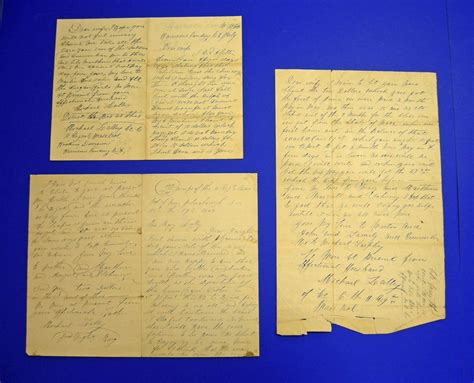 Civil War Letters Collection Civil War Letter Writing - Civil War Letter Writing
