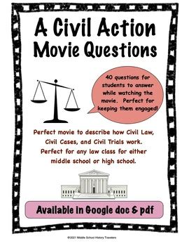 Read Civil Action Movie Guide Answers 