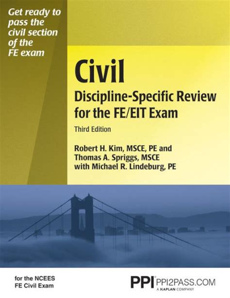 Full Download Civil Discipline Specific Review For The Fe Eit Exam 