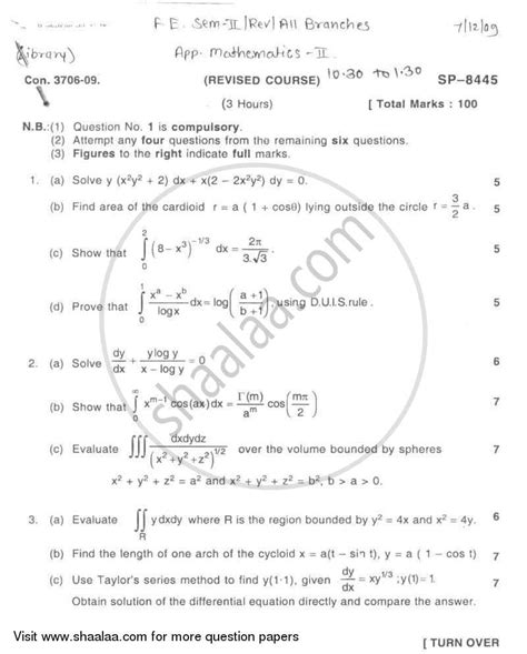 Read Civil Engineering Applied Mathematics First Semester Polytechnic 