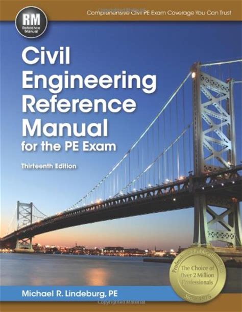 Read Online Civil Engineering Reference Manual For The Pe Exam Cerm12 12Th Edition 