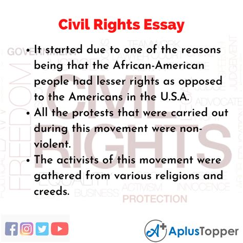 Read Civil Rights Movement Outline For A Paper 