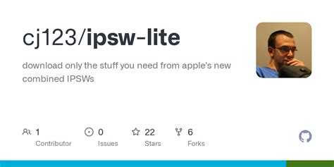 cj123/ipsw-lite - Github