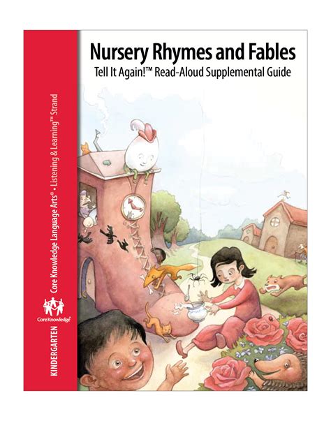 Ckla Domain 1 Nursery Rhymes And Fables Core Kindergarten Fables - Kindergarten Fables