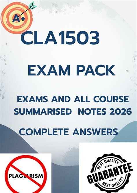 cla1503 exam solutions