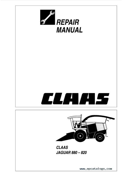 Full Download Claas Jaguar Manual 