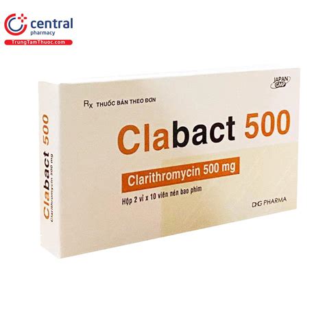 clabact 500 | Vin nn Clabact 500mg iu tr nhim