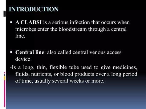 Clabsi Full Form