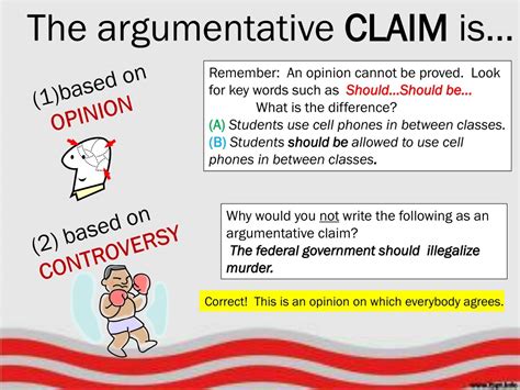 Claim In Argumentative Writing   Claims For Argumentative Essays Write A Good Essay - Claim In Argumentative Writing