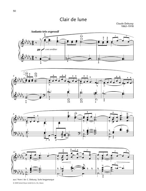 Clair De Lune Piano