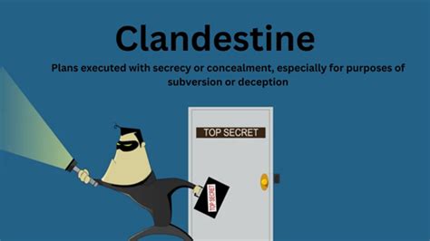 clandestine meaning