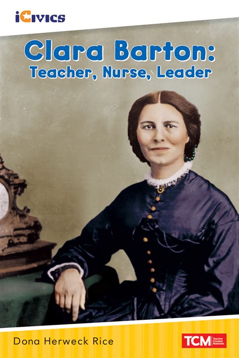 Clara Barton Teacher Nurse Leader Teacher Created Materials Clara Barton Coloring Page - Clara Barton Coloring Page