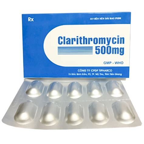 clarithromycin | Thuc Clarithromycin Khng sinh macrolid bn tng
