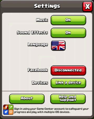 clash of clans - Remove old savegame - Arqade